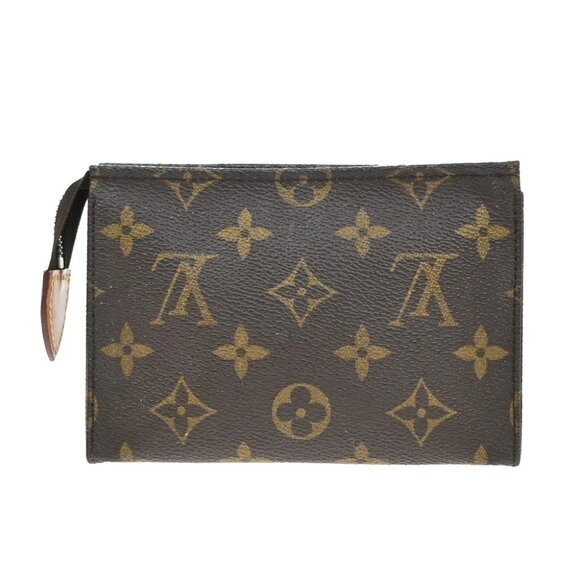 LOUIS VUITTON Poche Toilette 15 Clutch Pouch Bag Monogram Leather M47546 68KB329 - Picture 9 of 13